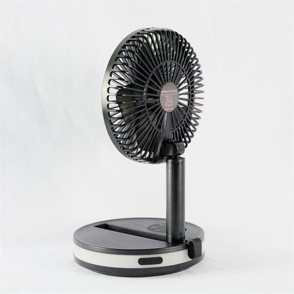 HEBRONFAN Pedestal Table Fan Desktop Fan Portable Rechargeable Usb Powerful Air
