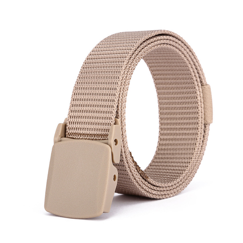 Military Plastic Buckle Nylon Belt Tactical 3.5cm Unisex Fashion