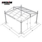 Outdoor Display Stand Aluminum Frame Truss 290mm