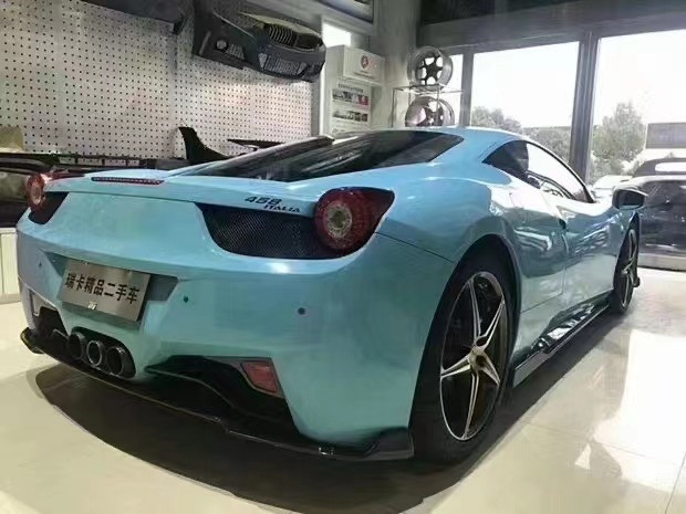 For Ferrari 458 Carbon Fiber Body Kit 458 Carbon Fiber Front Lip Diffuser Spoiler Body Kit