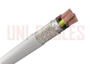 Wholesale 3 + 3 Earth 10.2mm Oil Resistant Cable Class 5 PVC VFD EMC 2YSLCY from china suppliers