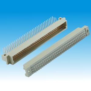 Wholesale DIN41612 120P Right Angle Male Connector Three Row PBT from china suppliers
