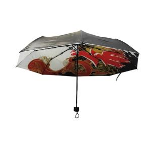Wholesale Black Coating 95cm Sightseeing 3 Fold Umbrella from china suppliers