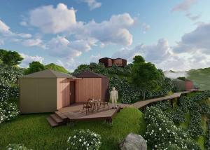 Wholesale Magnificent Modern Prefab Houses Unit Small Modern Prefab Homes CE Certification from china suppliers