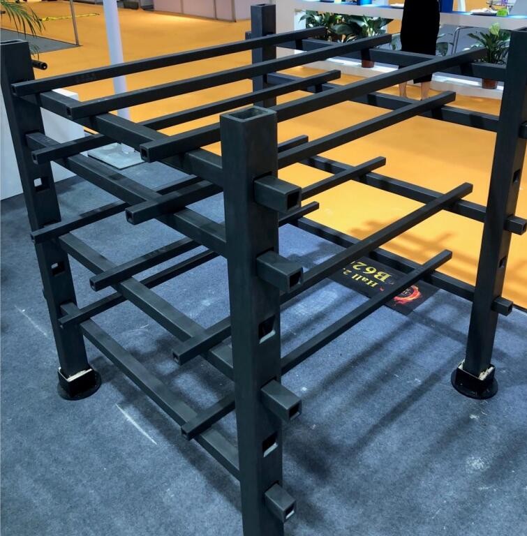 Silicon Carbide Sisic Beam And Post Applied To Sanitary Porcelain