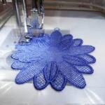 25um*100cm*200y PVA Water Soluble Film / Interlining Film For Embroidery