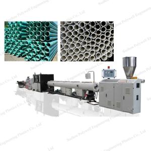 Wholesale PVC (UPVC CPVC) Pipe Making Extrusion Equipment for Water Drainage Sweage Supply from china suppliers