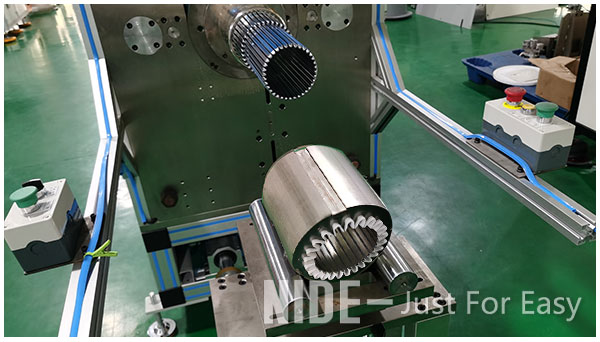 Electric Motor Stator Winding Inserting Machine