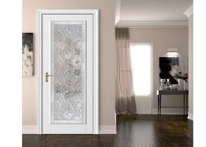 Wholesale 19-22Mm Double Sliding Glass Door , Colorful Durable Stained Patio Sliding Doors from china suppliers