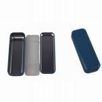 Compact Rectangular Food Storage Tins Sliding Top Candy Tin Box