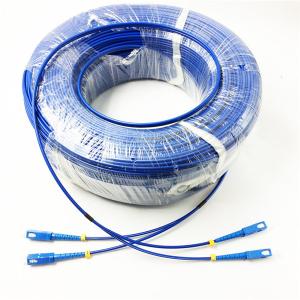 Wholesale Armored Fiber Optic Patch Cable , Singlemode Multicore Outdoor Lc Lc Patch Cord from china suppliers