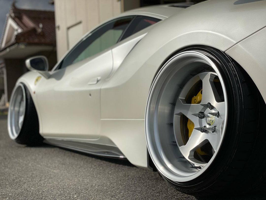 Carbon Fiber Widebody Ferrari 488pista Spoiler Carbon Fiber Spoiler Wing