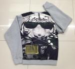 DCS001 Men's swearshirt jacket coat