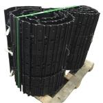 PC75 Track Group for Steel Excavator Track Shoes Assy Hrc54-58 Hardness Black or