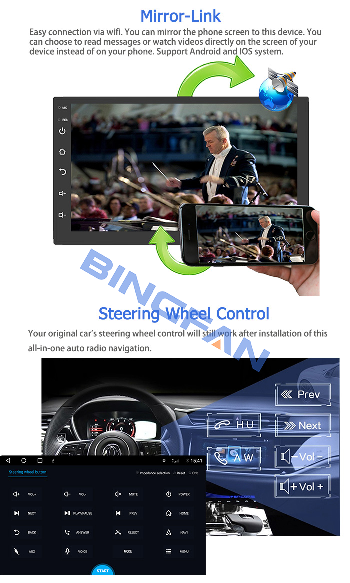 10" split screen 4G Octa Core Stereo GPS Navigation Android 10 car rear view monitor for 2014-2017 TOYOTA VIOS Yaris