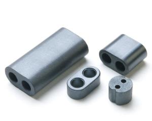 Wholesale Ni-Zn RID Ferrite Core Material , Lightweight Magnetic Material Silver Grey Color from china suppliers