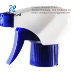 Factory Price Natural Blue Household Cleaning Plastic Hand Trigger Sprayer On