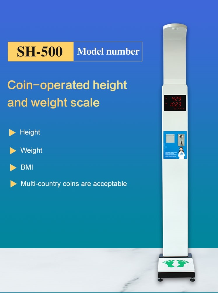 Adult Body Height Weight Measuring Machine Heathly Scale