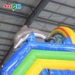 Outdoor Inflatable Slide Giant Commercial Adult Blow Up Water Slide Jumpers