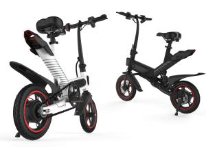 Wholesale Long Range Folding Electric Bike , Electric Tricycle For Adults Aluminum Alloy Design from china suppliers
