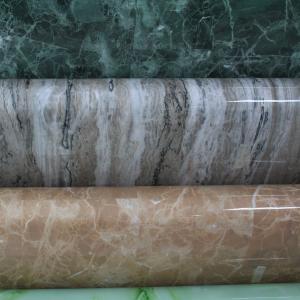 Wholesale High gloss surface PVC decorative panel for kitchen cabinet, manufactured using vacuum membrane pressing process. from china suppliers