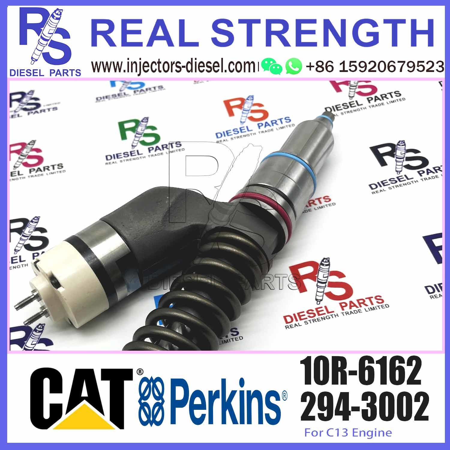 Diesel Fuel Common Rail Injector 294-3002 10R-6162 For Diesel Engine Truck C13