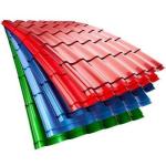 Z40-275g/M2 Corrugated Metal PPGL Roofing Sheet Corrosion Resistant