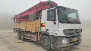 Wholesale Buy Used Concrete Pump Truck 47 Meters Red Inquire for Pump Hours 1967.4 from china suppliers