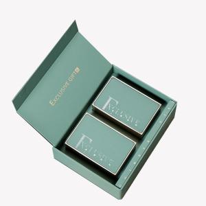 Wholesale Tea Gift Set Packaging Coffee Cup Scented Candle Honey Magnetic Flip Open Gift Box from china suppliers