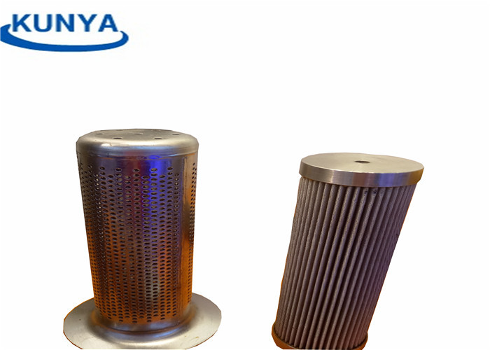 Porous Liquid 304ss 1.0mm Stainless Steel Water Filter Cartridge