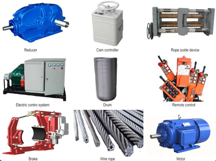 Wireless 50T Industrial Electric Winch For Pulling Anchor Boat