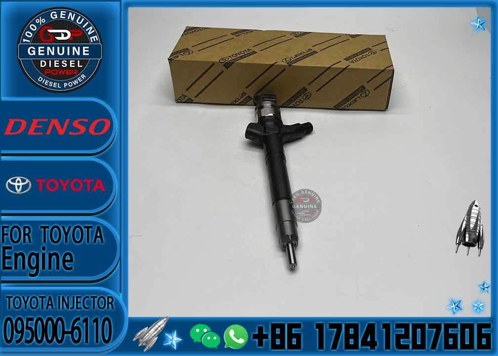 Hot Selling Nozzles 095000 6111 095000 6110 Common Rail Diesel Fuel Injector 095000-6110 0950006111 0950006110 095000-61
