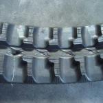 130mm Width Construction Rubber Crawler For Kobelco Ss1 72mm Pitch