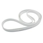 White Black PU Timing Belt at Pricing for Standard or Nonstandard in White and