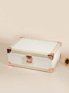Wholesale Luxury Jewelry Display Box With Mirror , Multifunction Jewelry Box For Women from china suppliers