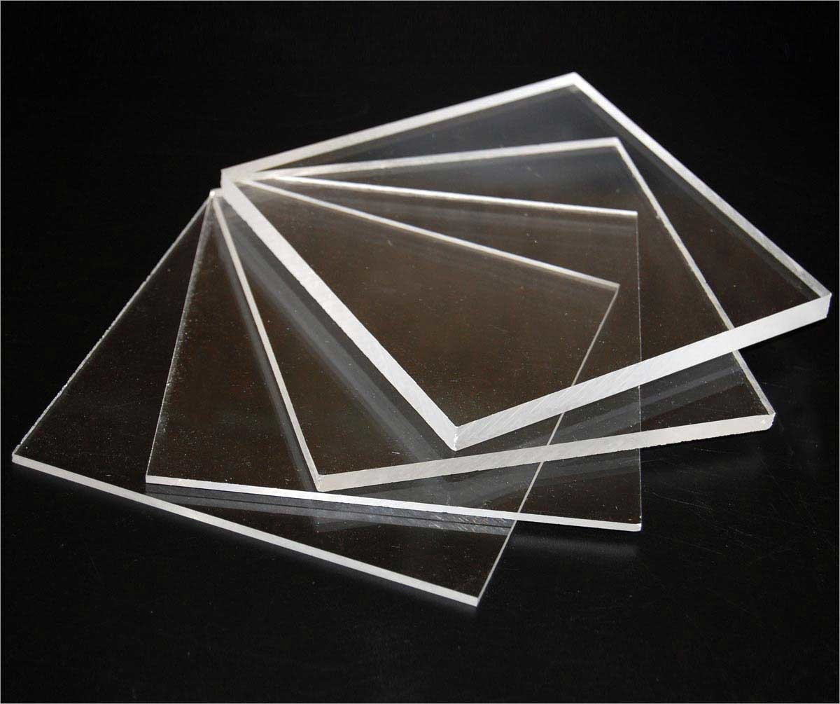 Rectangular Shape Plastic PVC Sheet With High Tensile Strength and Smooth Surface