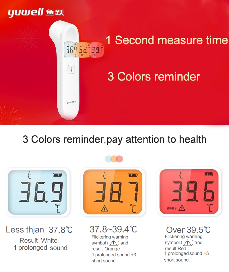 Hot selling multifunction electronic LCD display child baby infrared digital thermometer