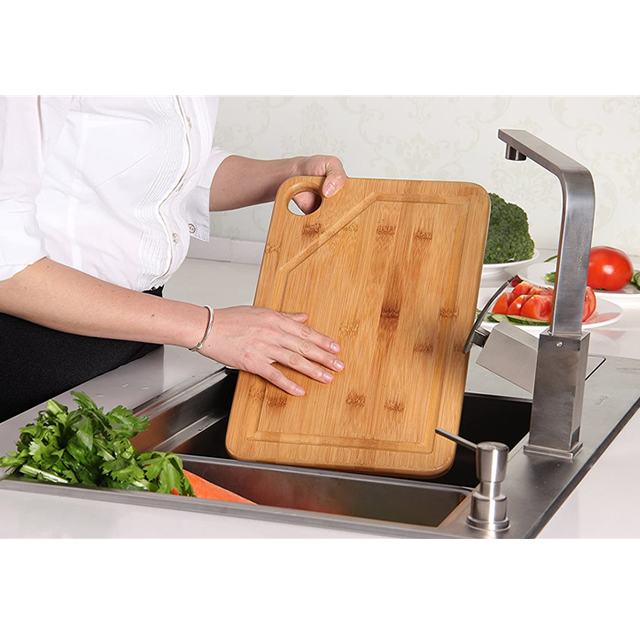 Unique Extra Large Bamboo Carving Board for Turkey Meat BBQ Customized Designs Accepted
