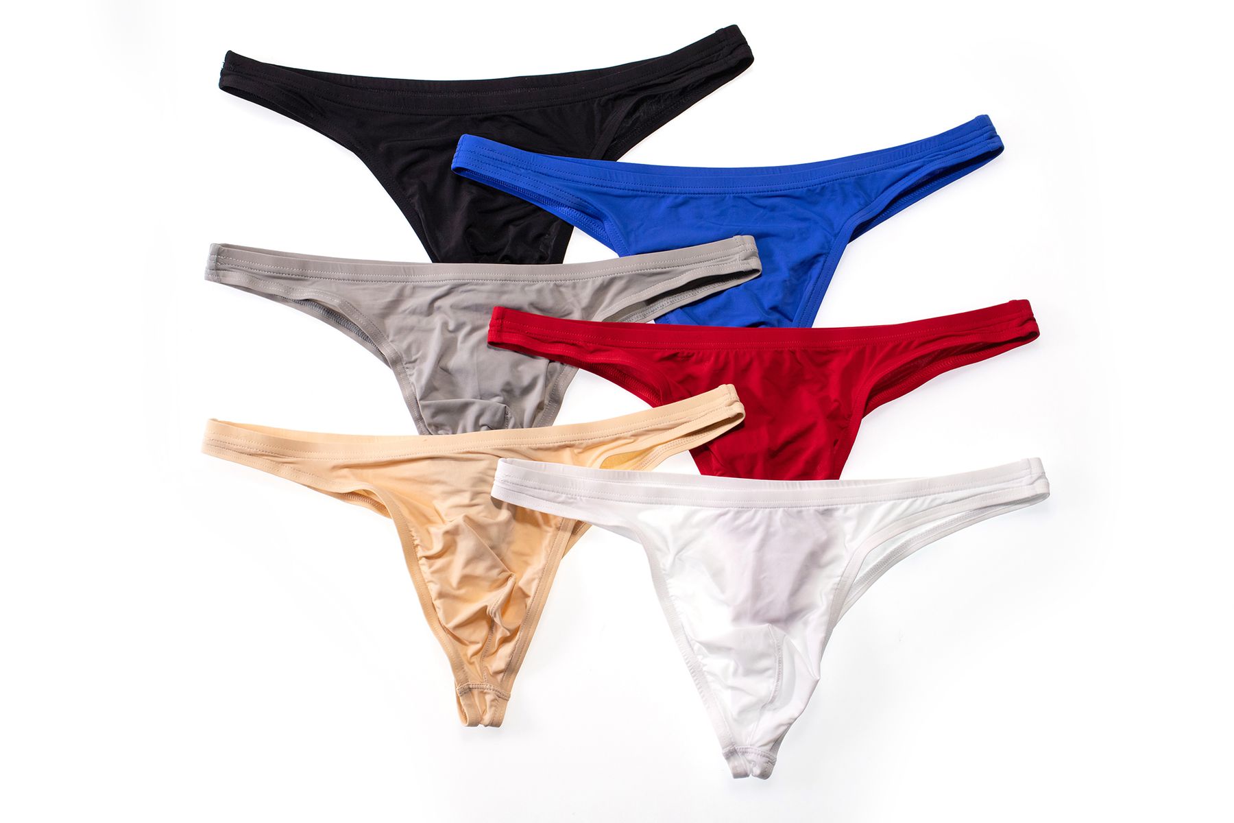 Breathable Most Comfortable Mens Underwear Low Waist 3D Pouch Bikini