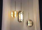 Modern simple bottle glass hanging pendant lamps creative e27 ceiling chandelier