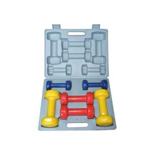 Wholesale Woman Kids Use Weights Vinyl Coated Dumbbell Set Colorful Design from china suppliers