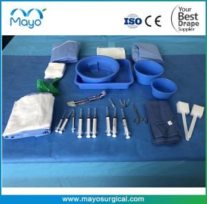 Wholesale Blue Surgical Cardiovascular Drape Sterile Angiography Drape Set from china suppliers