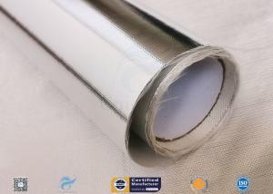 Wholesale Heat Insulation 0.43mm Thick Aluminium Foil Coated Fiberglass Fabric from china suppliers