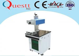 Wholesale Easy Moving Laser Wire Marking Machine , 3W White Plastic Engraving Machine from china suppliers