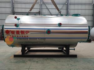 Wholesale Natural Gas Fired Hot Water Boiler , Light Oil Fire Tube Boiler Efficiency from china suppliers