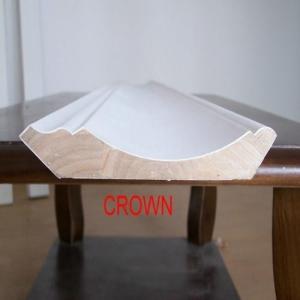 Wholesale Customized Size Wood Crown Molding , MDF Crown Molding For Building Decration from china suppliers