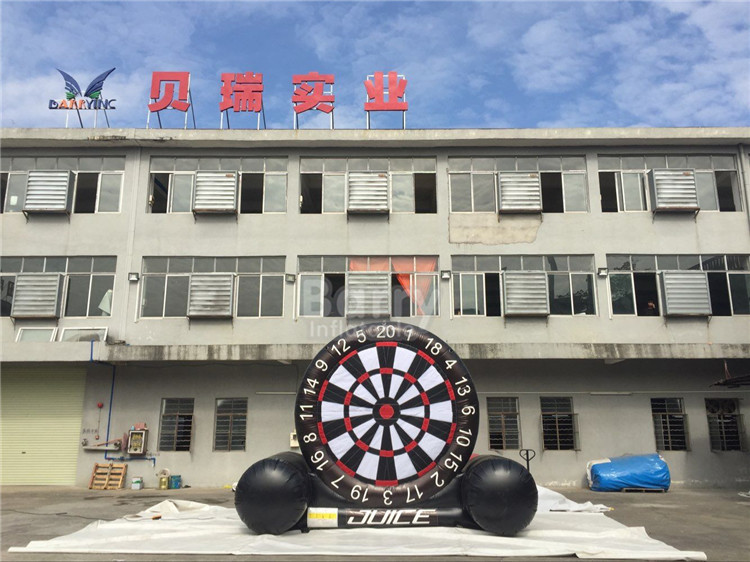 Giant Inflatable Dart Board , Football / Golf Dartboard For Kids