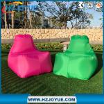 New Design OEM Logo Fast inflatable lounger sofa Sleeping air lounge sofa