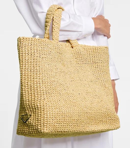 Ladies Bags Leather Handbags Handmade Eco-Friendly Beach Raffia Bags Embroidery