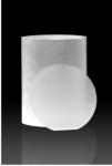 6 Inch Synthetic Sapphire Boule Colorless Non Destructive